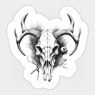 Skull Sticker